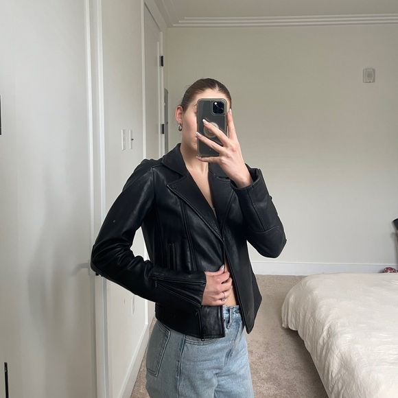 dstld leather jacket